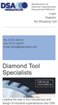 Mobile Screenshot of dsaproducts.com